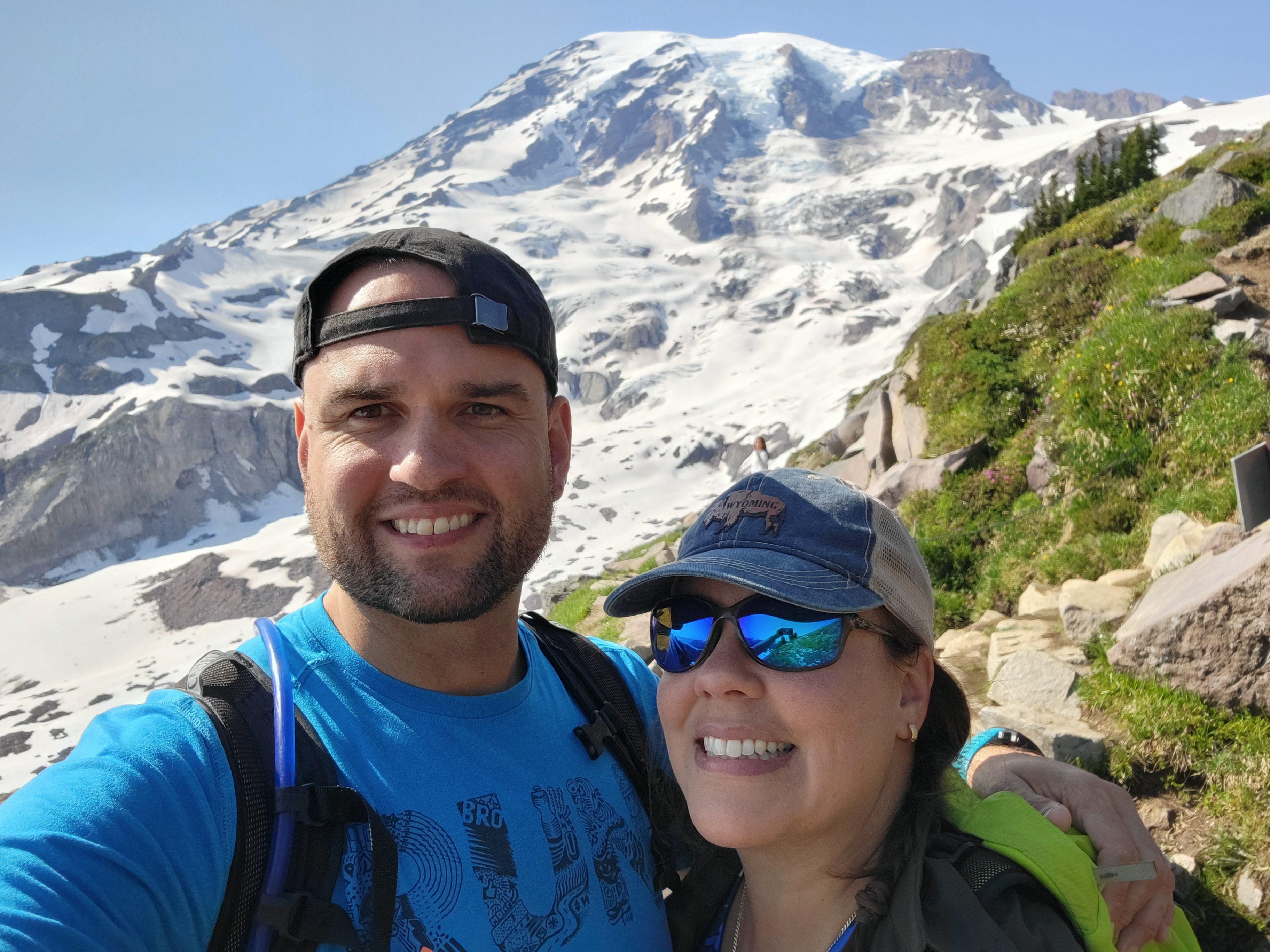 Hiking at Mt Rainier