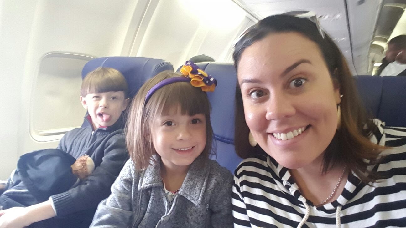 Flying with the kids